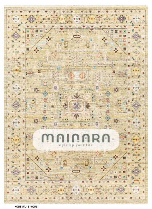 Karpet Bohemian (YL-B-0002) - Yellow