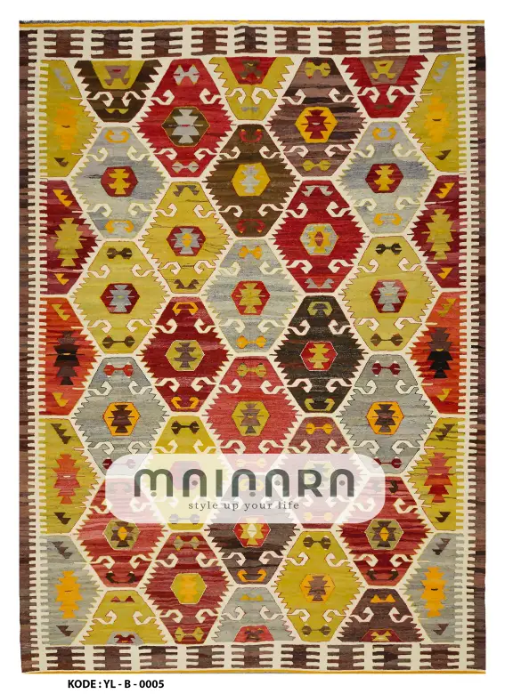 Karpet Bohemian (YL-B-0005) - Yellow