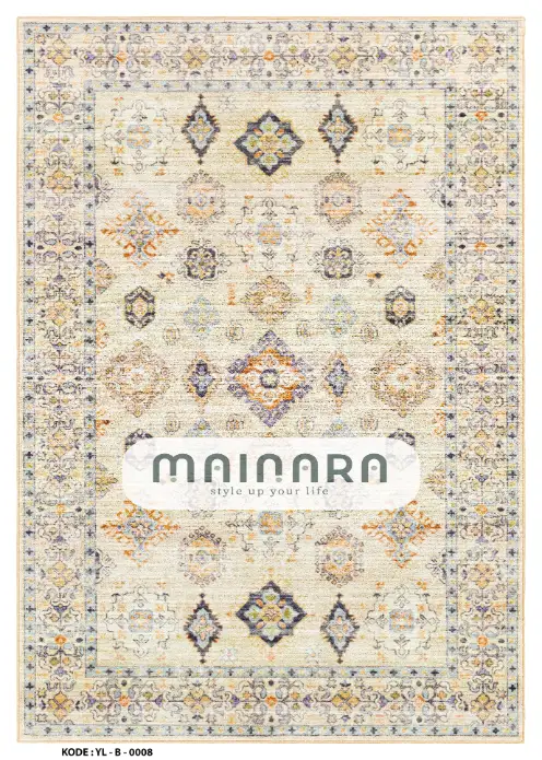 Karpet Bohemian (YL-B-0008) - Yellow