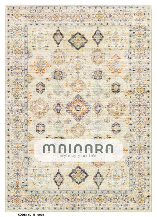 Karpet Bohemian (YL-B-0008) - Yellow