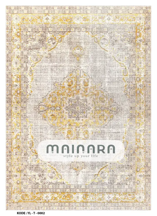 Karpet Tradisional (YL-T-0002) - Yellow