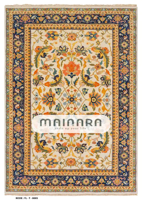 Karpet Tradisional (YL-T-0005) - Yellow,Blue