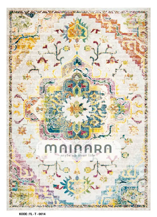 Karpet Tradisional (YL-T-0014) - Yellow