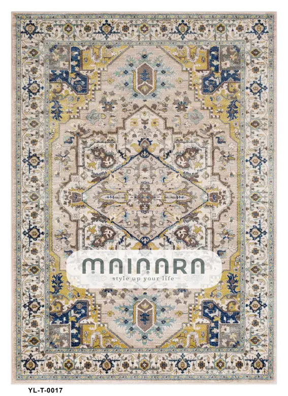 Karpet Tradisional (YL-T-0017) - Yellow,Blue