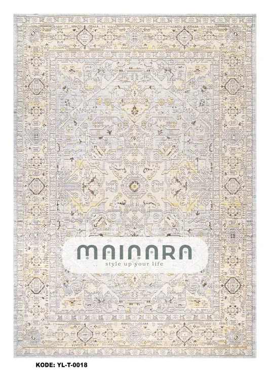 Karpet Tradisional (YL-T-0018) - Yellow