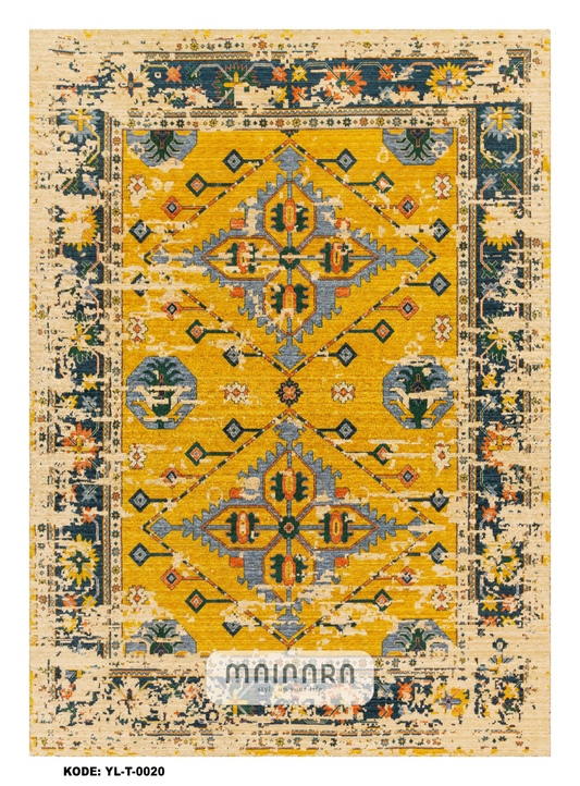 Karpet Tradisional (YL-T-0020) - Yellow