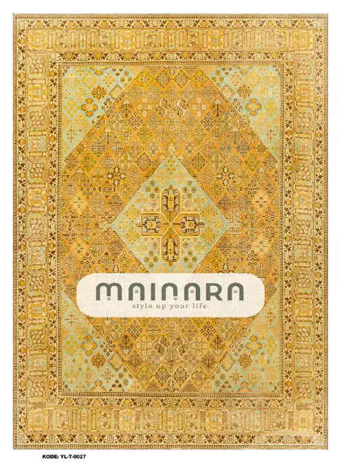 Karpet Tradisional (YL-T-0027) - Yellow, Mustrad