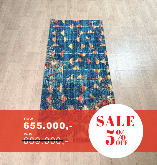 READY DEFECT Karpet Abstrak ( 75 x 170  ) - DF22