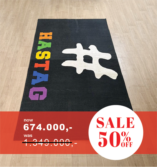 READY Karpet Abstrak ( 260 x 160 ) - DEFECT WARNA BELANG DF95